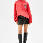 Rose Printed Hoodie - Image 4